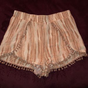 Salmon-Pink Shorts